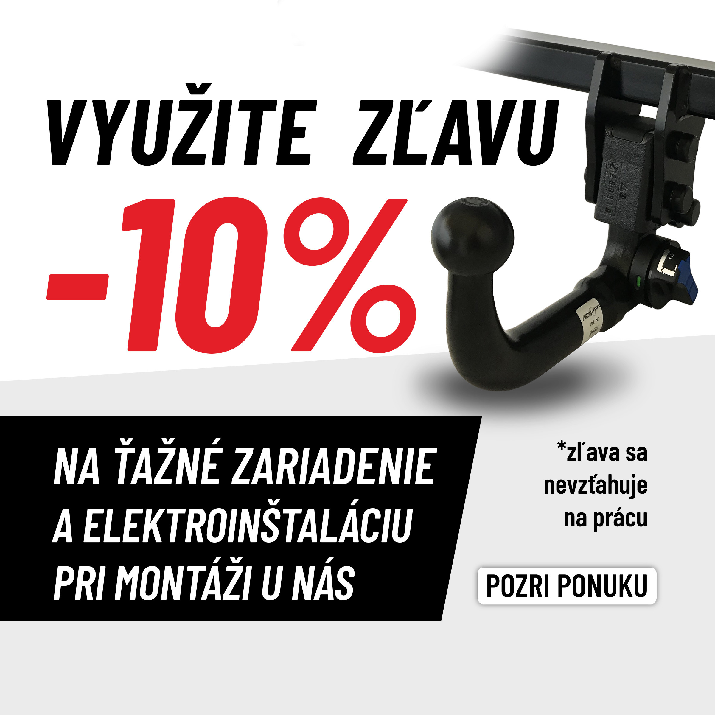 Montáž ťažného zariadenia